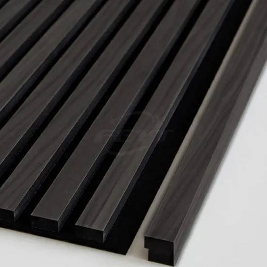 Wood Slat End Strip for Acoustic Panle